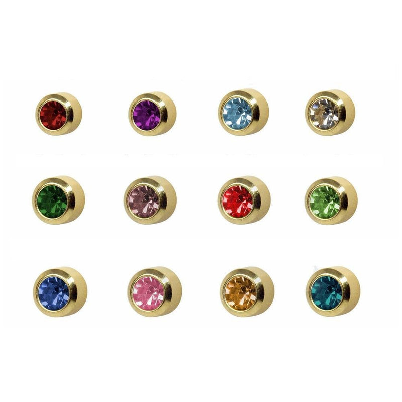 Caflon Original Piercing Studs 4mm – Regular Size (12 Pairs)