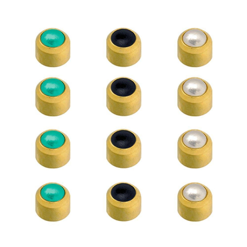 Caflon Original Piercing Studs 4mm – Regular Size (12 Pairs)