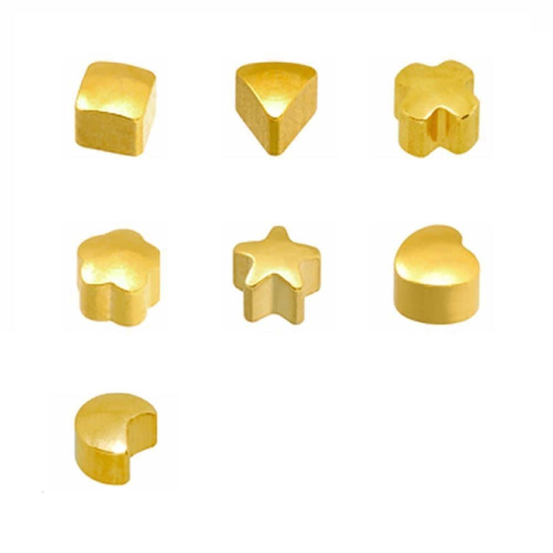 Caflon Original Piercing Studs 4mm – Regular Size (12 Pairs)