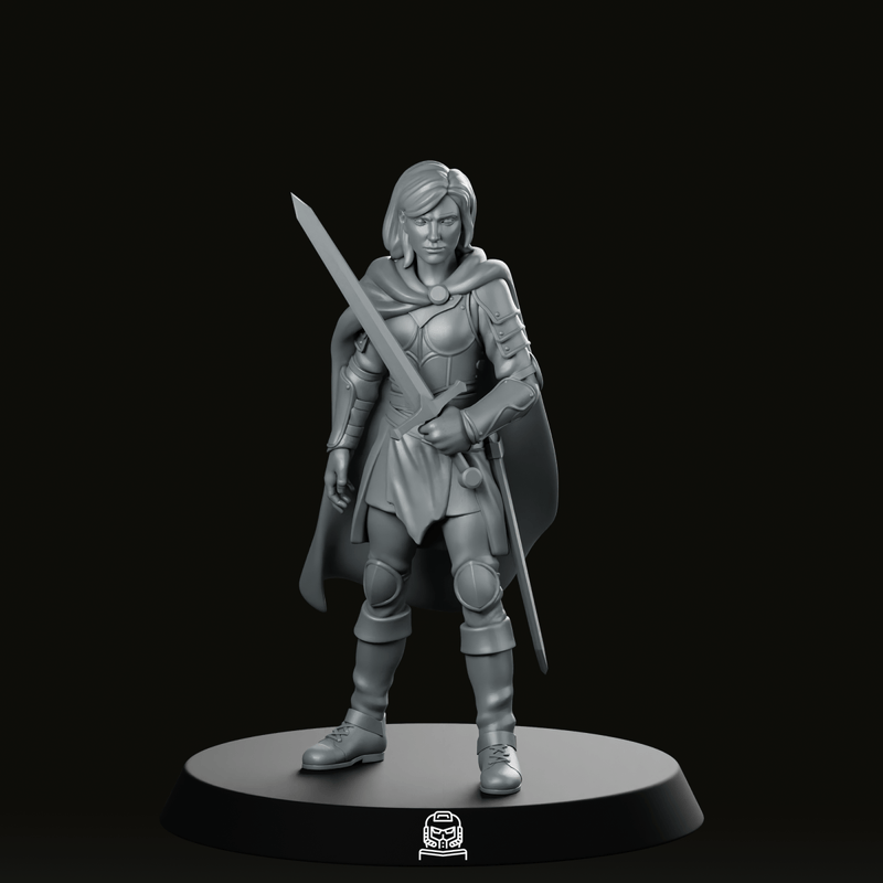 Calbraith “Cal” Orlewyn Model Miniature