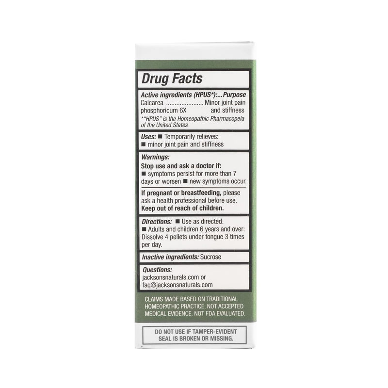 Jackson's #2 Calc Phos 6X 500 Pellets – Vegan, Lactose-Free | Made in USA