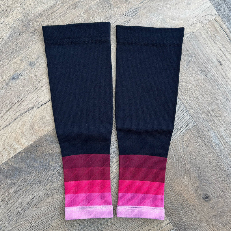Calf Support Compression Sleeves (Pair) for Women, Men, Running, Shin Splints