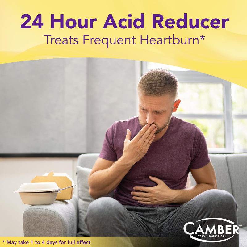 Camber Esomeprazole Magnesium USP 20mg - Delayed-Release Heartburn Capsules (42 Count)