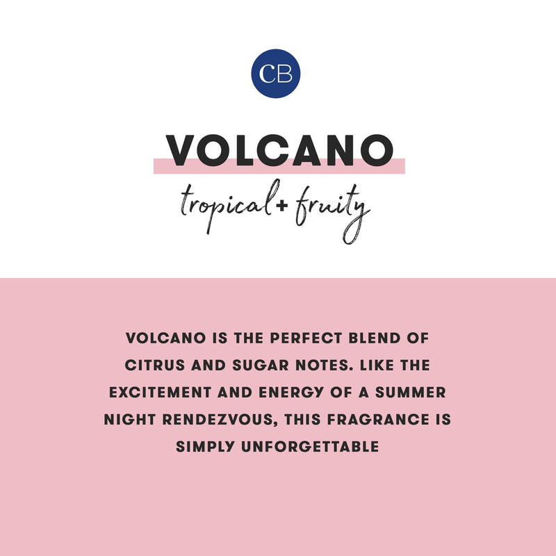 Capri Blue Pattern Play Volcano Candle – 8 oz Soy Wax – Luxury Home Decor