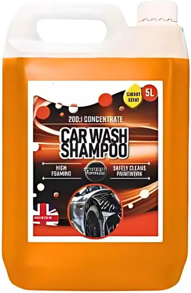 5L Cherry Scent Car Shampoo High Foaming Concentrated Car Wash