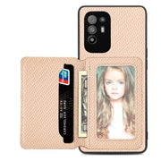 Carbon Fiber Magnetic Card Bag Phone Case, For OPPO A74 5G, For OPPO A78, For OPPO A94 5G, For OPPO Find X6 Pro - InStock