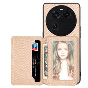 Carbon Fiber Magnetic Card Bag Phone Case, For OPPO Find X6, For OPPO Reno5 5G, For OPPO Reno7 5G, For OPPO Reno8 T 4G - InStock