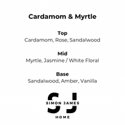 Cardamom & Myrtle Reed Diffuser - InStock