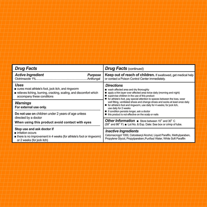 CareAll Clotrimazole 1% Cream 6 Pack – Antifungal Relief for Athlete’s Foot, Jock Itch & Ringworm