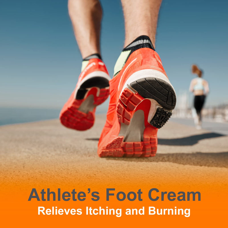 CareAll Clotrimazole 1% Antifungal Cream 4 Pack | Treats Athlete’s Foot, Jock Itch & Ringworm (Compare to Leading Brand)