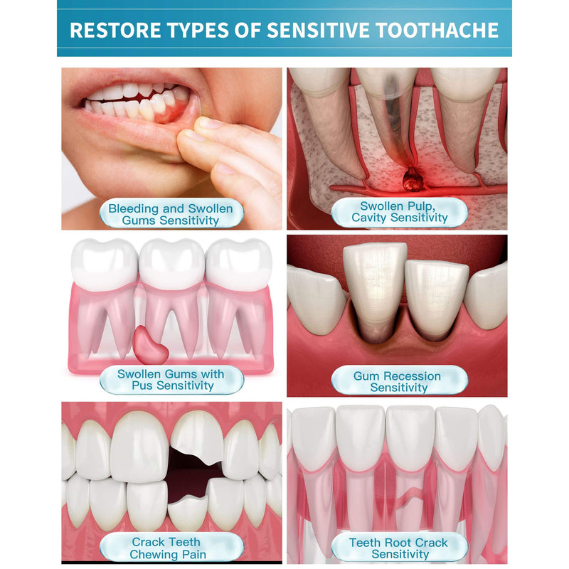 CAREDO Sensitive Teeth Relief Toothpaste for Adults – Enamel Care, Remineralizing, Sensitivity Relief, Fluoride Free 3.52 oz