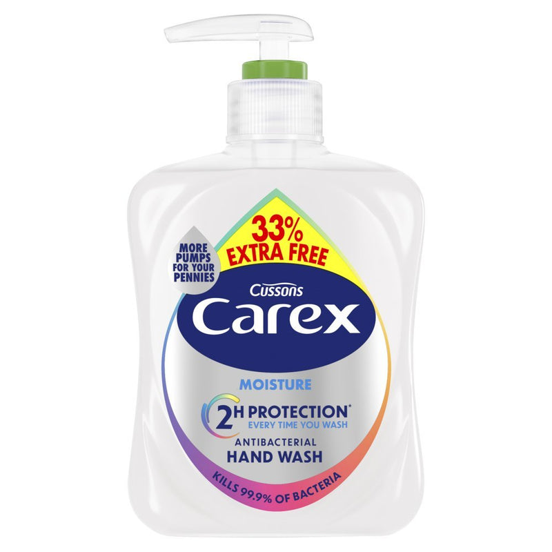 Carex Moisture Caring Antibacterial Hand Wash 250ml