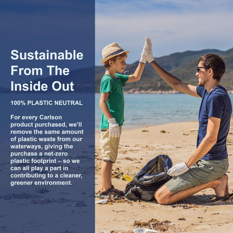Carlson The Very Finest Fish Oil - 700 mg Omega-3s, Norwegian, Wild-Caught, 120 Softgels
