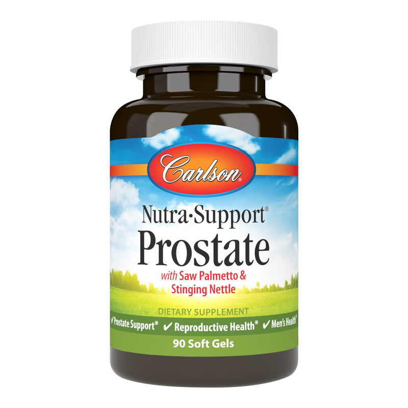 Carlson Nutra-Support Prostate – Saw Palmetto & Stinging Nettle, 90 Softgels