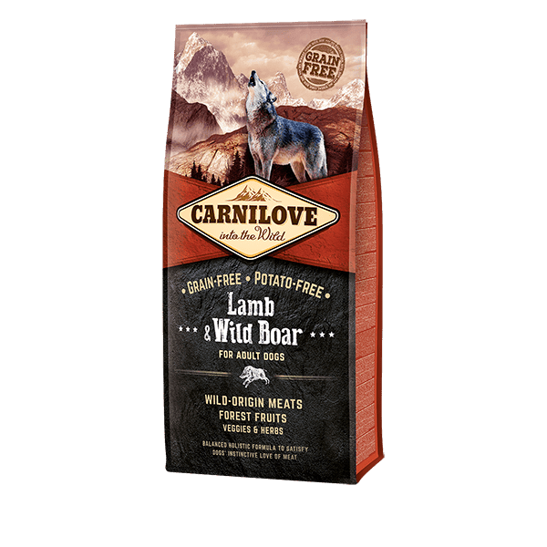 Carnilove Lamb & Wild Boar
 Dry Dog Food