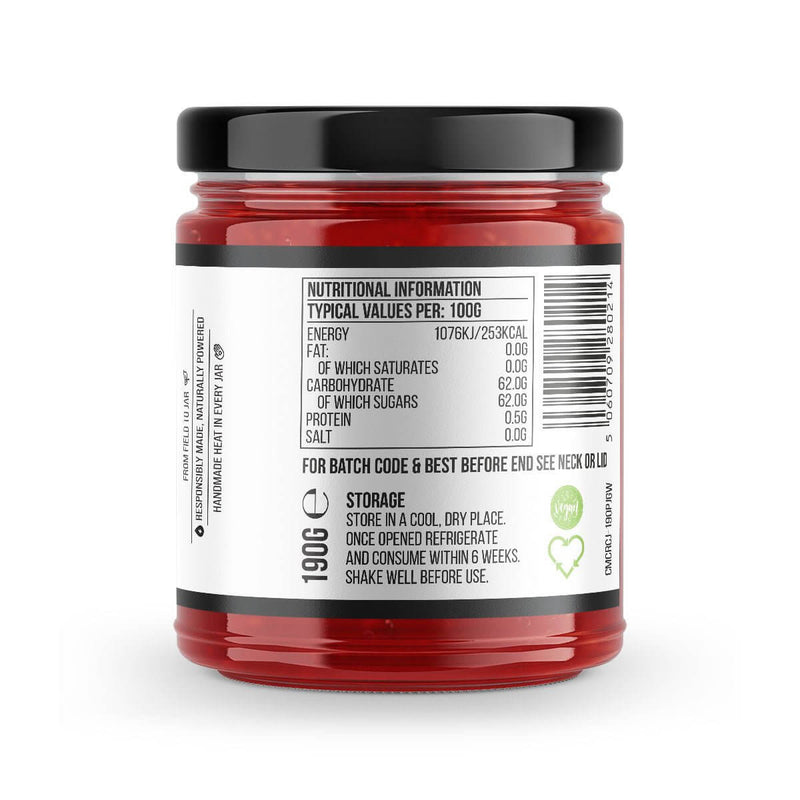 Carolina Reaper Chilli Jam | 190g | Chilli Mash Co. | Sweet & Fiery Heat