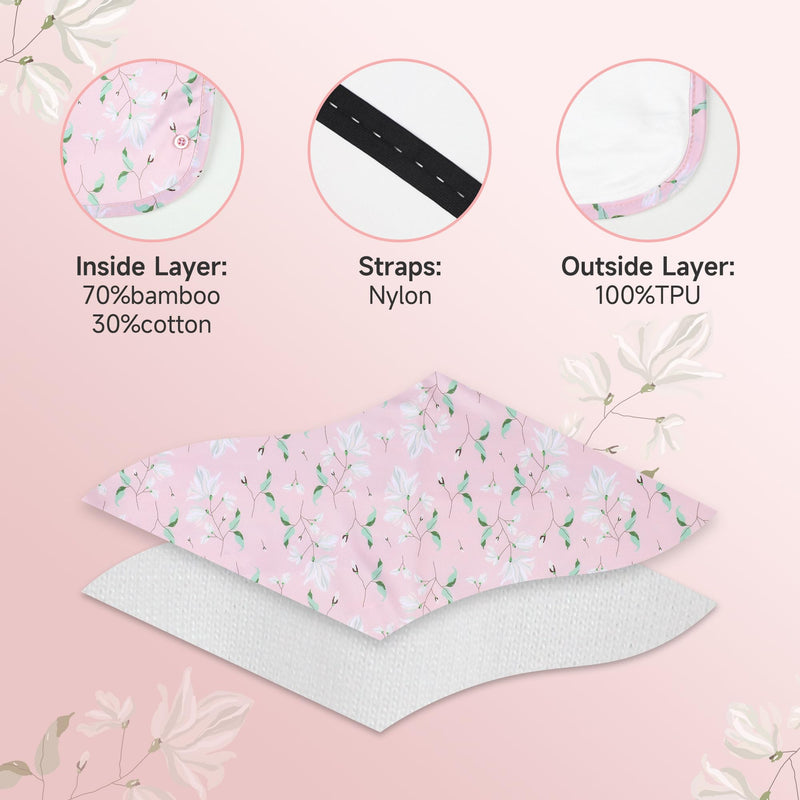 Castor Oil Pack for Pelvic - Heatless, Reusable, Organic Cotton Flannel (Oil Not Included)