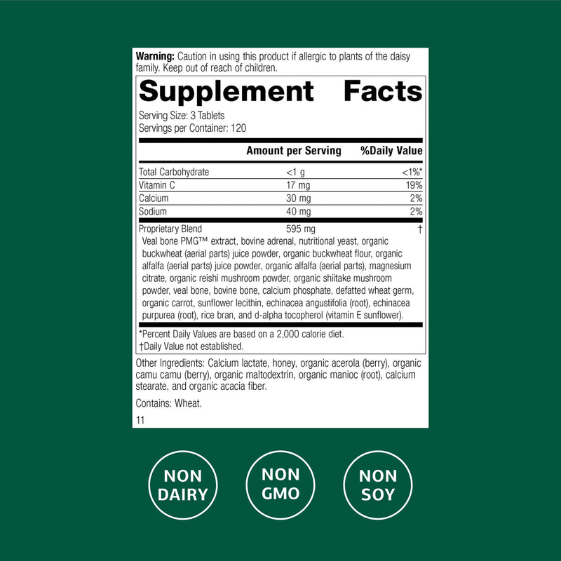 Cataplex C – Immune, Adrenal & Skin/Bone Health (90 Tabs)