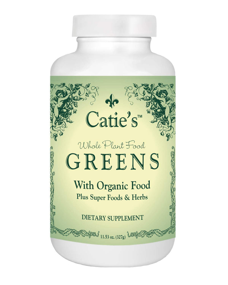 Catie's Organic Greens – Vegan, Non-GMO Green Superfood (12 oz, 30 Servings)