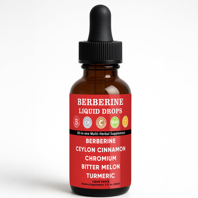 Cavora Ceylon Cinnamon Berberine Liquid Drops – Plant-Based Daily Wellness