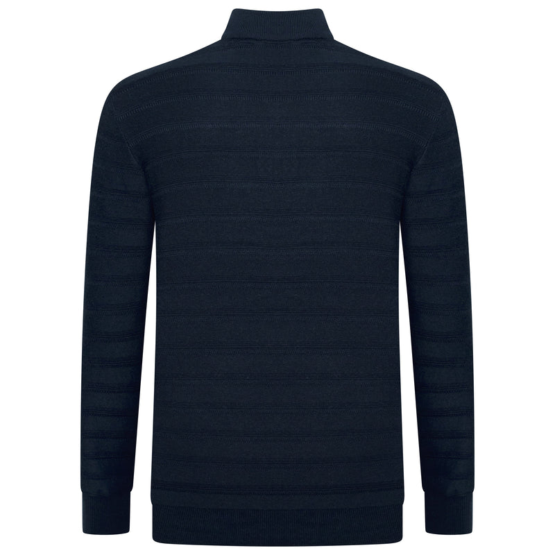 Crew Clothing Company Cashmere & Silk Blend Quarter Zip Jumper