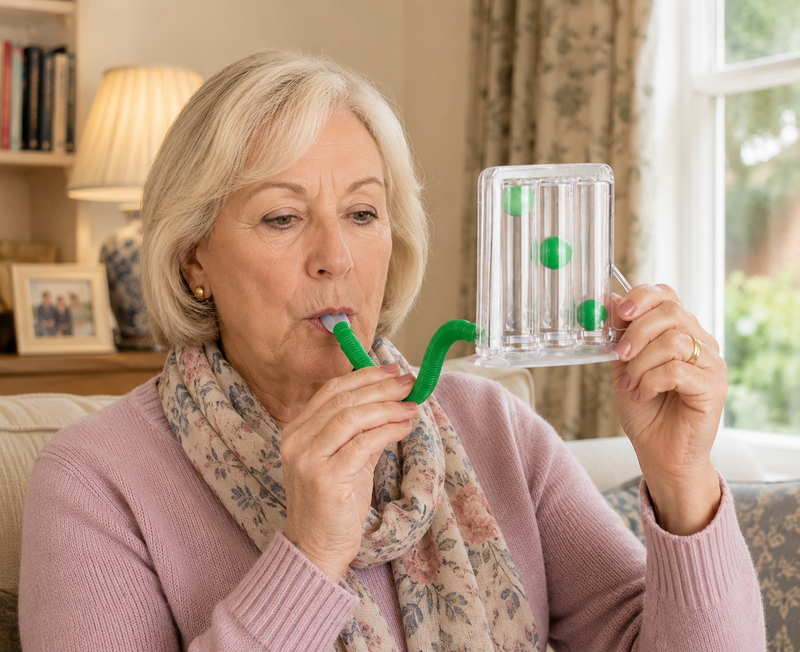 Lung Exerciser can make your lungs more efficient