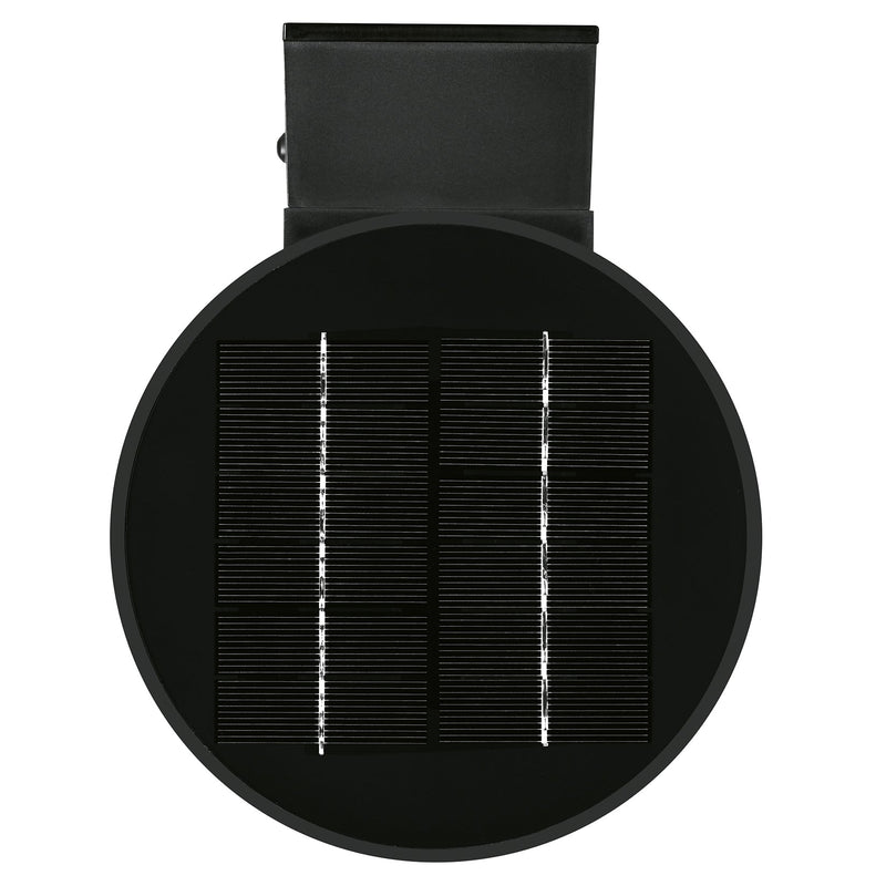 4lite Antheia Solar IP54 Die-Cast Aluminium LED Outdoor Step Light with Built in PIR Motion Sensor
