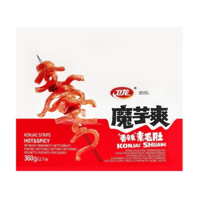 WEI-LONG Konjac Strips Hot & Spicy 360g