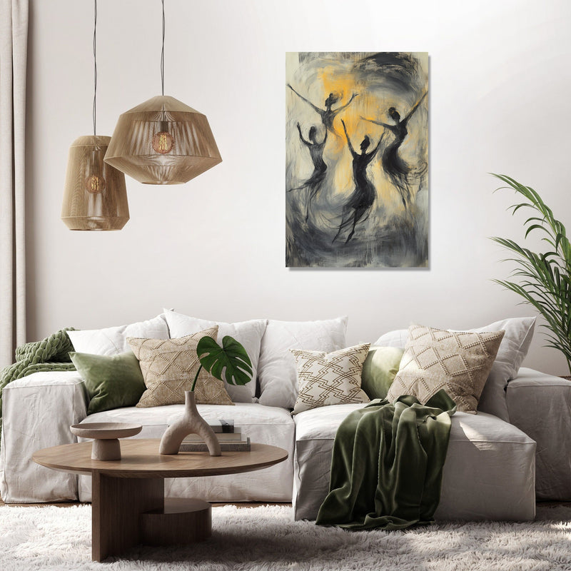 Joyful Whirlwind Canvas