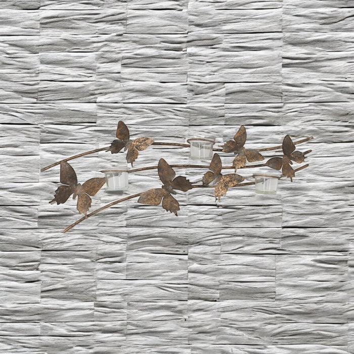 67CM METAL CANDLE HOLDER BUTTERFLY