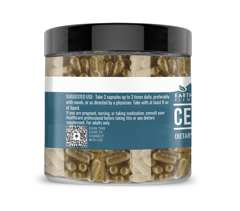 Earthborn Elements Celery Seed 200 Capsules - Pure & Undiluted