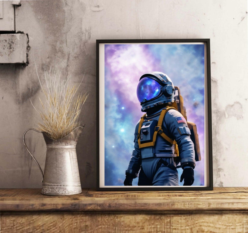 Celestial Odyssey – Cosmic Wall Art Print