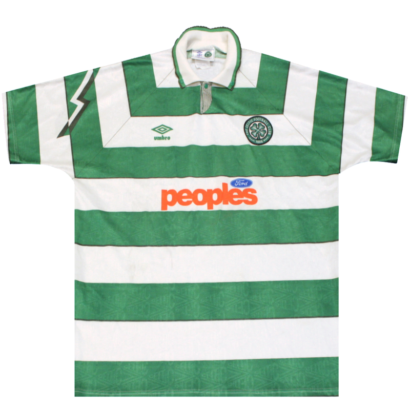 Celtic 1991-1992 Home Shirt (Excellent) XL