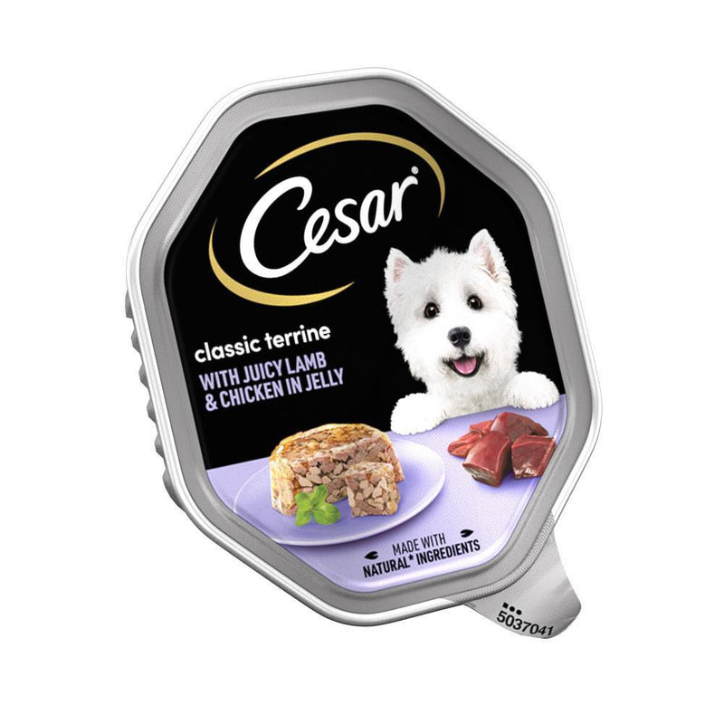 Cesar Classics Tender Juicy Lamb and Chicken 150g - Case of 14