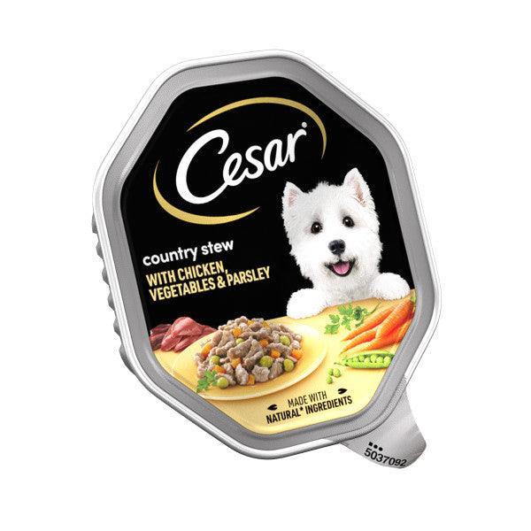 Cesar Tray Country Stew Chicken and Vegetables in Gravy 150g - Case of 14