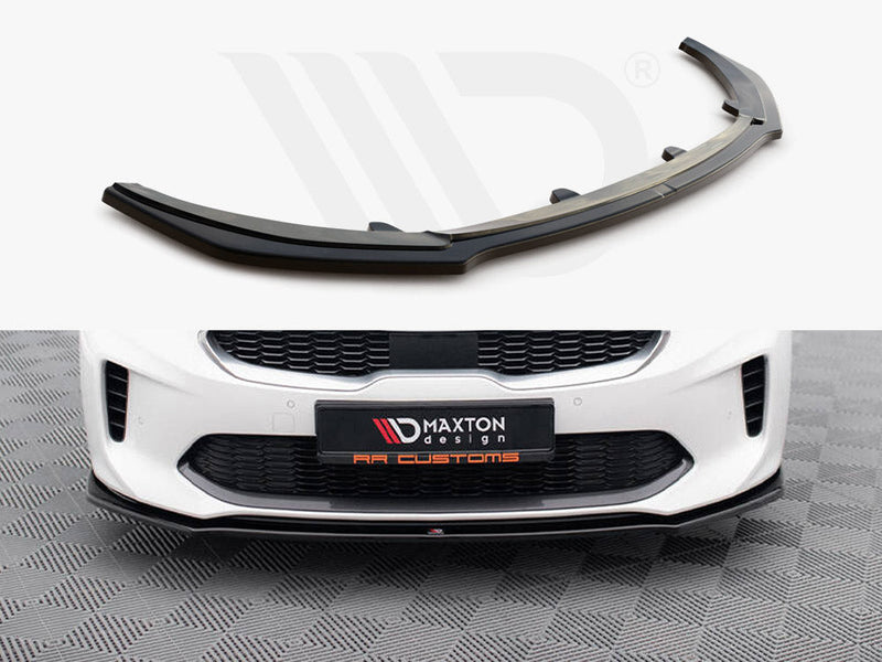 Maxton Design - FRONT SPLITTER V.1 KIA STINGER GT (2017-2023)