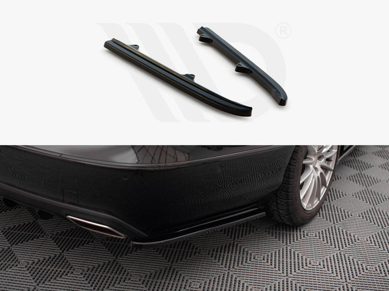 Maxton Design - REAR SIDE SPLITTERS MERCEDES CLS C218 STANDARD (2011-2018)