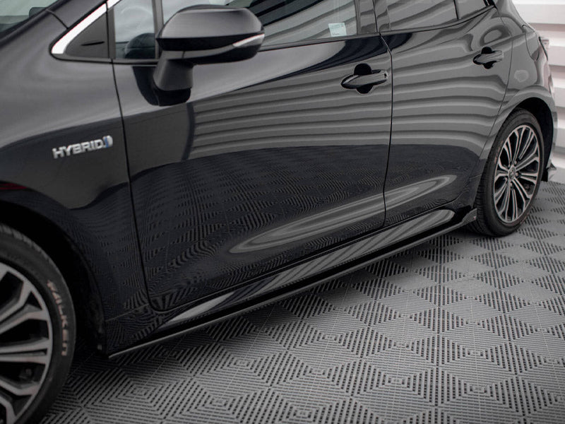 Maxton Design - SIDE SKIRTS DIFFUSERS TOYOTA COROLLA MK12 HATCHBACK (2019-2023)
