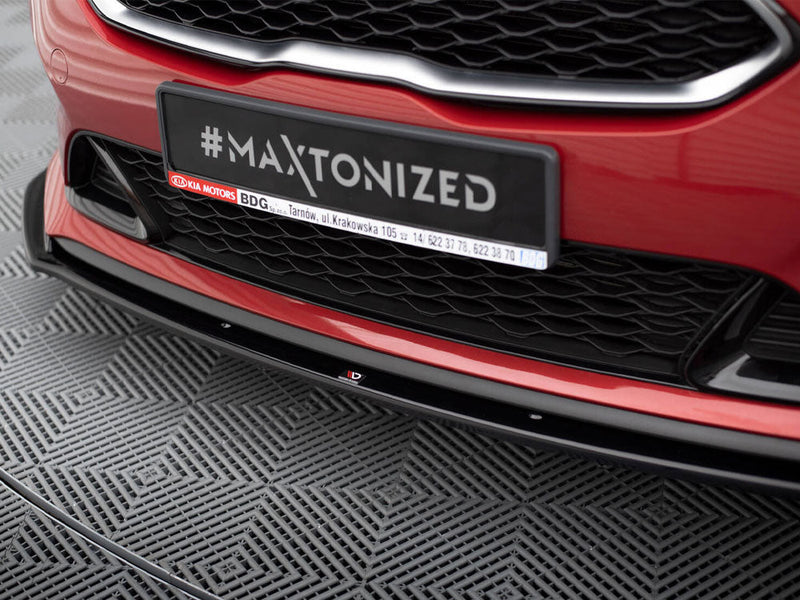 Maxton Design - FRONT SPLITTER V.3 KIA CEED GT / GT-LINE MK3 / PROCEED MK1