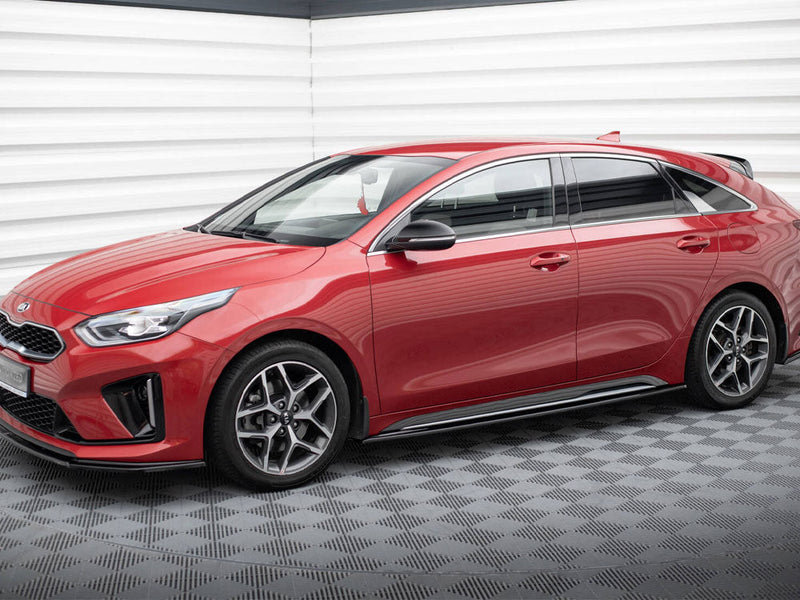 Maxton Design - SIDE SKIRTS DIFFUSERS KIA CEED GT / GT-LINE MK3 / PROCEED MK1