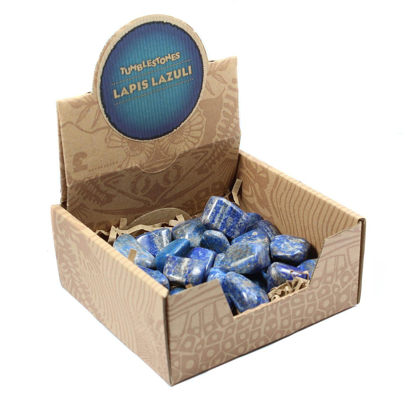 Lapis Lazuli Tumbled Collectible Semi-Precious Gemstone