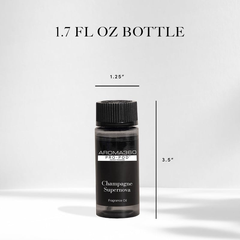 Aroma360 Champagne Supernova Pro-Pod Diffuser Oil – Bamboo, Jasmine & Ginger | 1.7 fl oz
