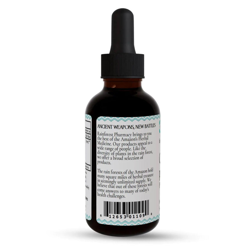 Chanca Piedra Liquid Extract 4oz - Wildcrafted from the Amazon Rainforest