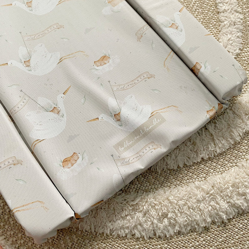 Standard Changing Mat - Welcome Baby Unisex Print