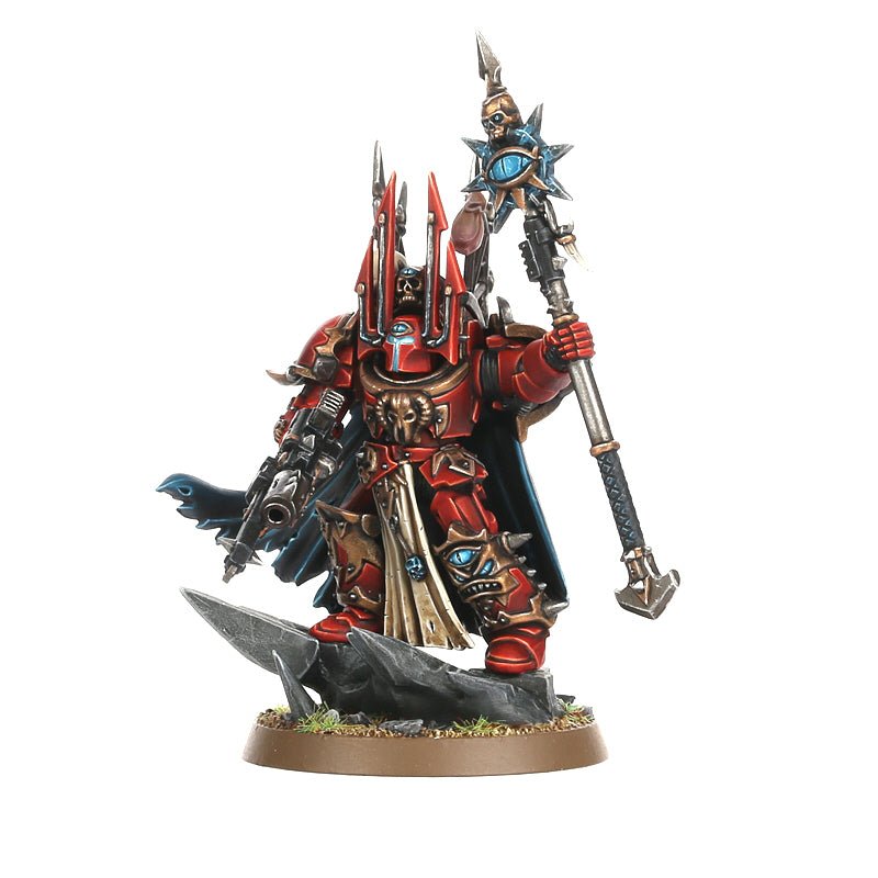Chaos Space Marines: Chaos Lord in Terminator Armour