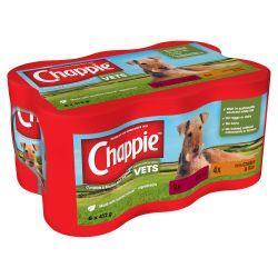 Chappie Dog Cans Favourites 6 x 412g - Case of 4