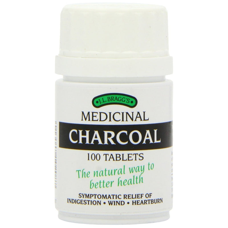 Charcoal 300mg - 100 Tablets | Bragg's Activated Charcoal UK