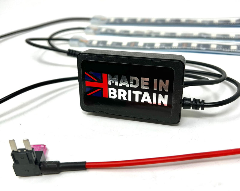 Chaser Edition Bluetooth Glove Box & Footwell Strip Kit – MK7 / MK7.5 Fiesta | 200+ RGB Modes | CEUK