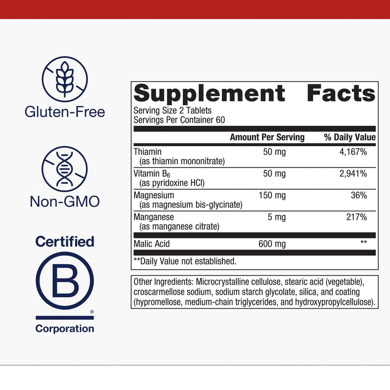 Metagenics Fibroplex – Magnesium, Malic Acid & B Vitamins (120 Tablets)