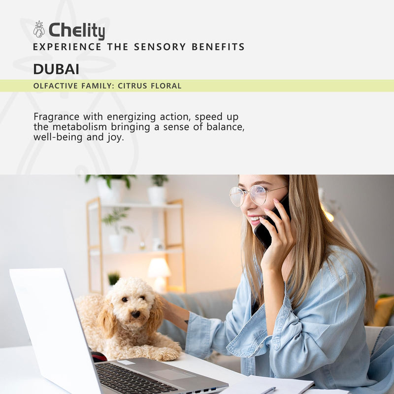 Chelity Hotel Scents Dubai Diffuser Oil 60ml | Luxury Home & Hotel Fragrance